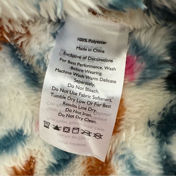 Women’s Eddie Bauer Aztec Ultra Soft Plush 1/4 Zip Pullover Sweater Small - Picture 14 of 16